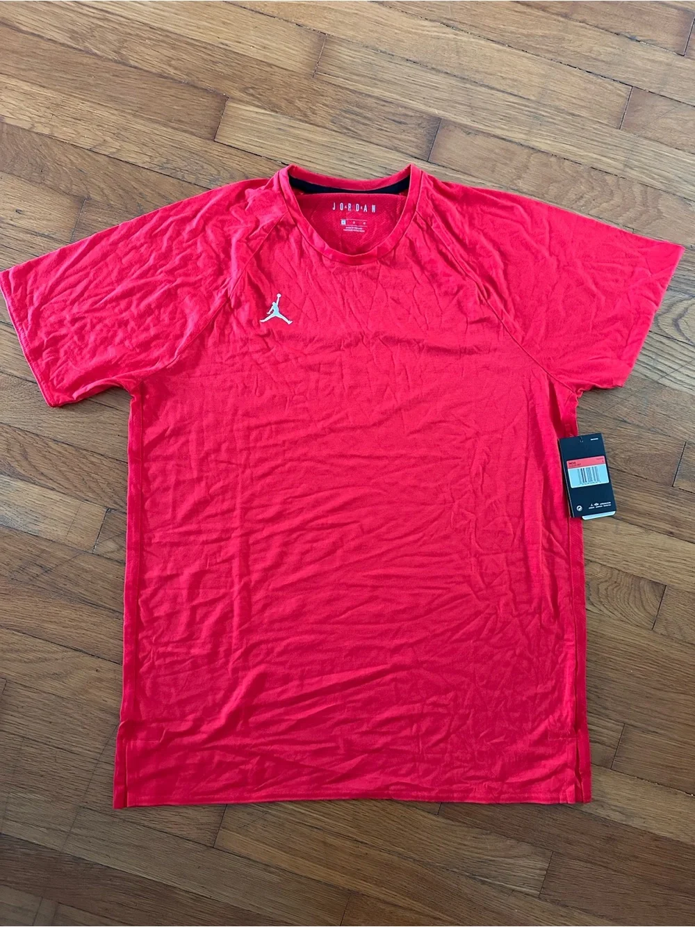 Jordan Dri-FIT Men’s Red Training Shirt Size L NWT
